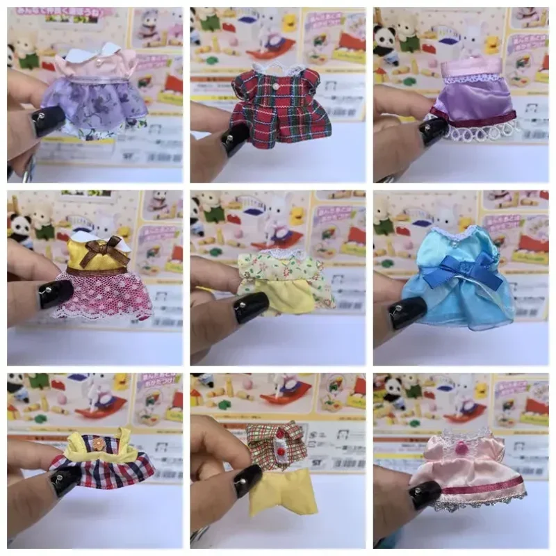 Genuine Japanese Authentic bulk goods play house toy doll animal mini ornament Defective and broken skin14 animal toy set,doll house toys