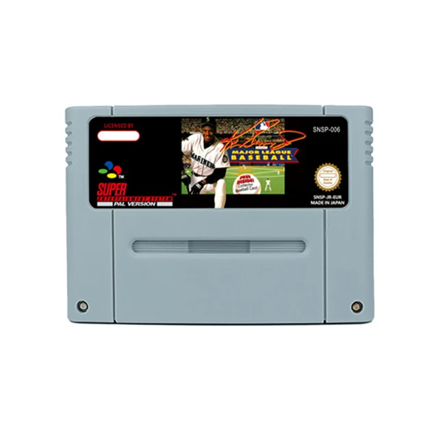 Ken Griffey Jr. Presents Major League Baseball RPG Game for USA Version SNES  16 Bit - AliExpress