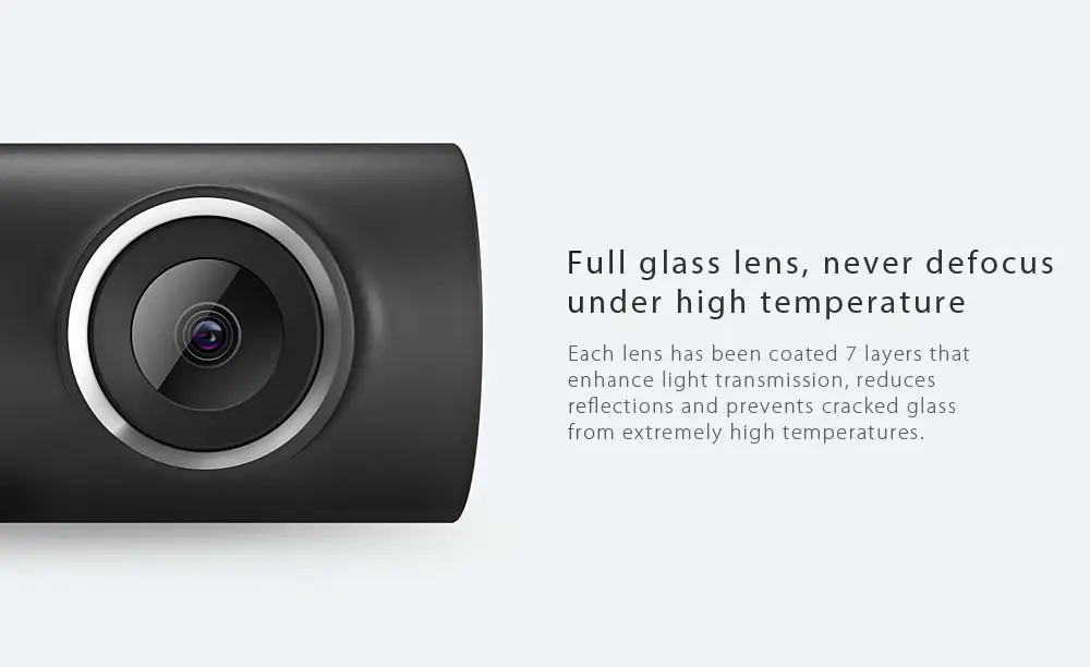 Xiaomi 70 Minutes WiFi Car DVR 1080P Full HD Camera 