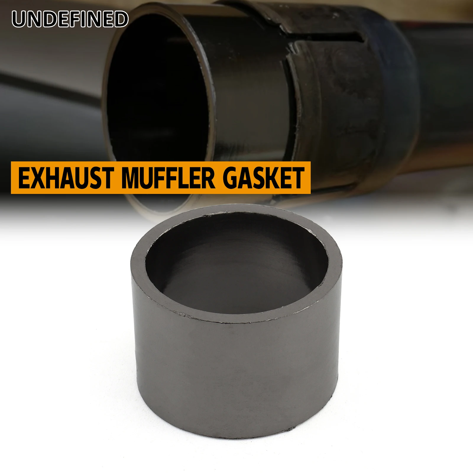 Motorcycle Exhaust Muffler Pipe Gasket Graphite Seal Ring Silencer Connector For Honda V65 Magna VF1100C 1983-1985