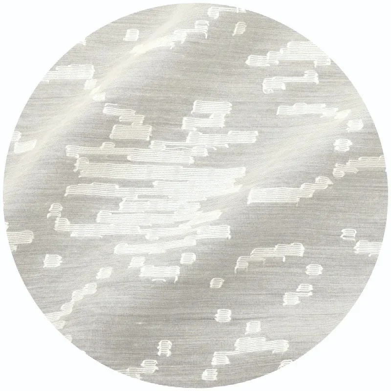 ZP12-L28 Tka Embroidered Pattern Fabric with Cut out Design Lyocell Silk Spring Summer Strap Dress Material