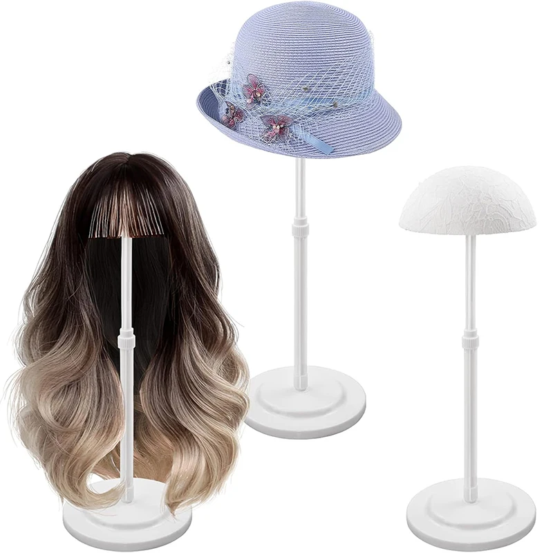 Adjustable Wig Stand For Styling And Display Unisex Adult Holder_voghion.com