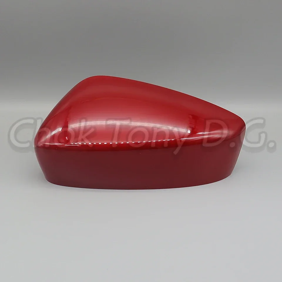 마쯔다 3 악셀라 2017 2018 2019 외부 사이드미러 캡 커버 자동차 도어 미러 쉘 하우징 뚜껑 고품질 도색