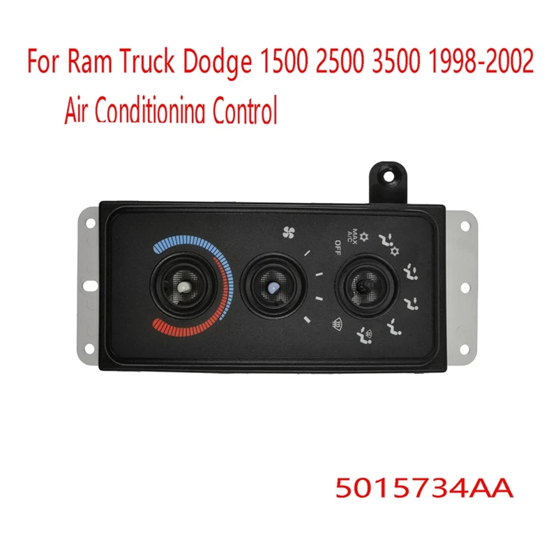 

Air Conditioning Control Switch Blower Control Switch For Ram Truck Dodge 1500 2500 3500 1998-2002 5015734AA Replacement Parts