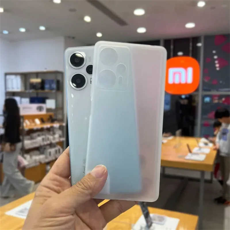 Luxury Transparent Matte Shockproof Case - Soft Bumper Cover