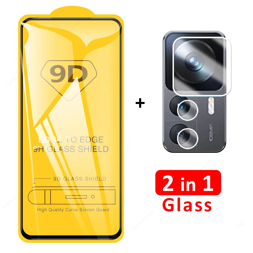 2pcs Glass Protective Film For Xiaomi 12 Lite Camera Lens Screen