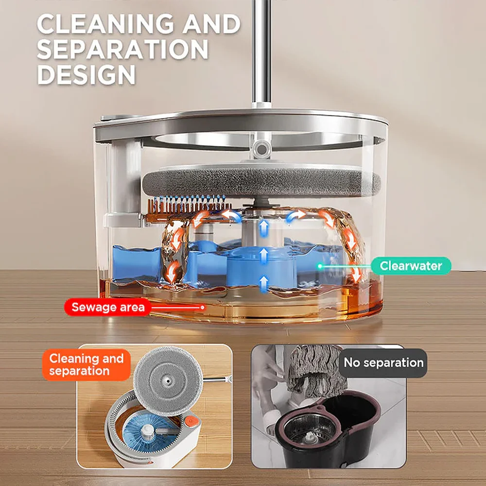 Floor Mop Ningbo Suppliers Spin 360 Mop House Cleaning Tools Products Twist Mopa Household Joybos Hot Sale