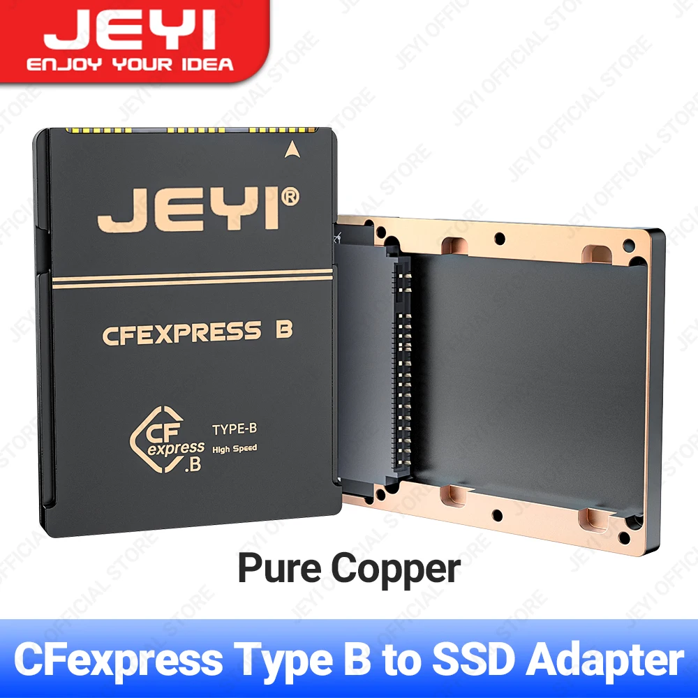 محول CFexpress M.2 NVMe نحاسي