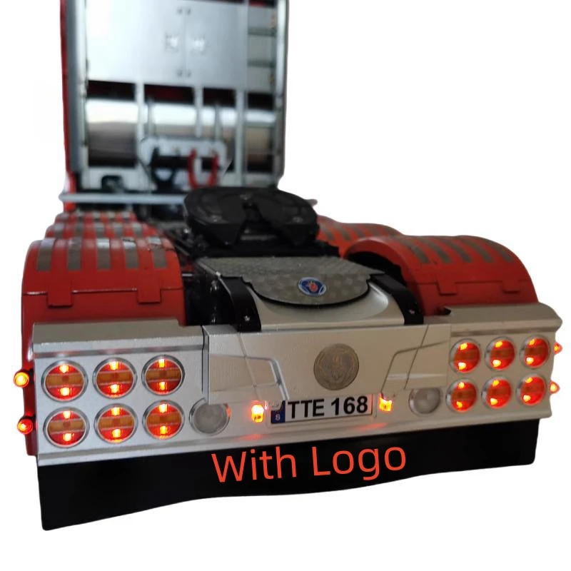 Rear Bumper Lamp LED Light Taillight for Tamiya 1/14 RC Truck Scania 770s 56323 56368 Tractor Trailer LESU Parts 5