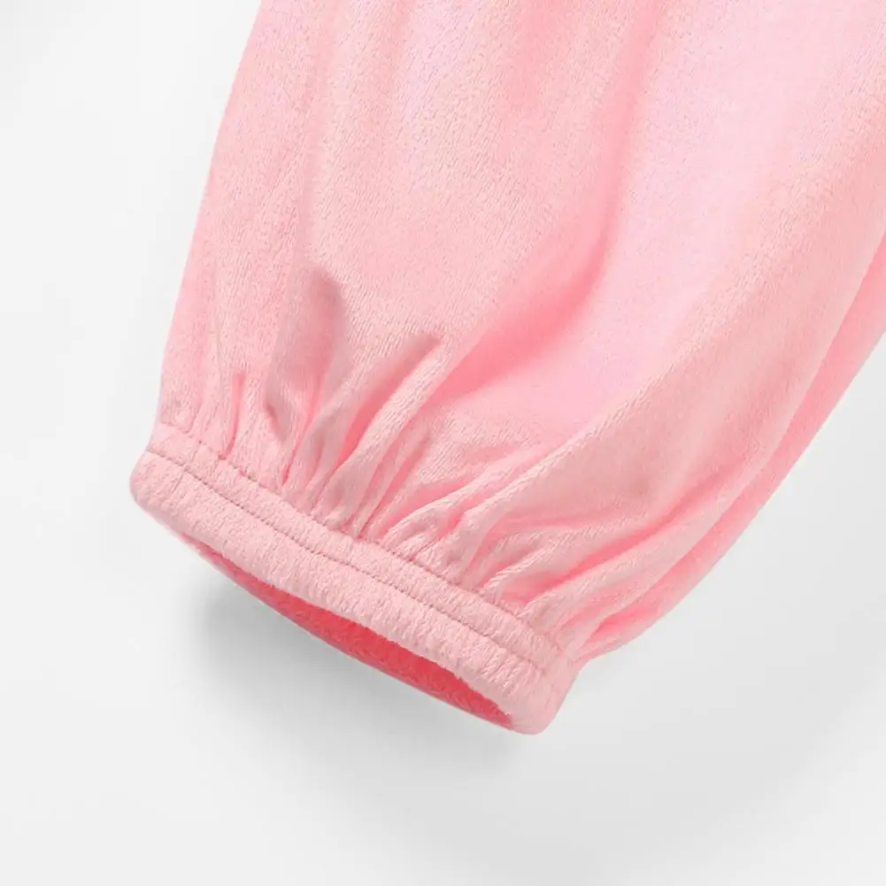 Flannel Pajama Pants Women Men Cartoon Elephant Nose Plush Pajama Bottoms Homewear Plush Lounge Trousers Couple Pajamas Pants_ecoleips.com