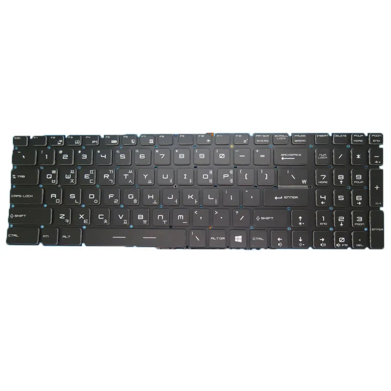 

Ноутбук с подсветкой, клавиатура MS17FK для MSI Bravo 17 A4DDK MS-17FK Корейская, KR без рамки
