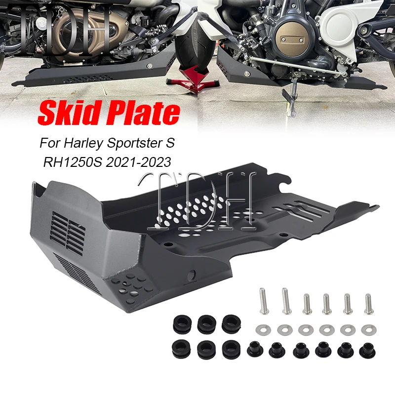 

For Harley Sportster S 1250 RH 1250S 2021-2023 Motorcycle Under Engine Protection Cover Bash Guard Skid Plate Frame Accessories