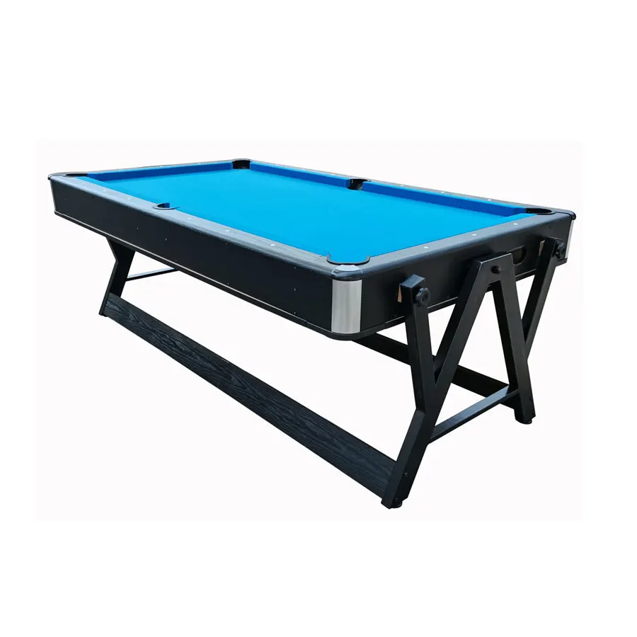 China Wholesale Indoor 7ft Snooker & Billiard Pool Table air Hockey Ping-pong Functions 4 in 1 Multi Game Table with Metal Legs 1