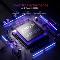 ACEMAGIC AX17Pro Laptop Computer AMD Ryzen 3 4300U Windows Laptop 17.3-in IPS 16GB DDR4 512GB NVMe SSD Numeric Keyboard - Image 2