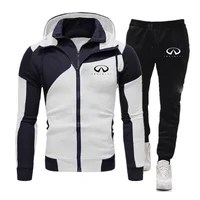 Sweat à capuche et pantalon de survêtement Iti MF pour hommes, sweats à capuche de course sportifs, sweat-shirt de proximité, pantalon Wstring, imbibé, automne, nouveau, 2024, 2 pièces 4