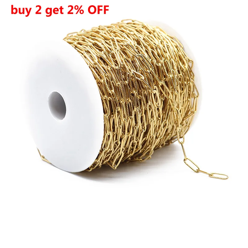 Gold Plated Stainless Steel Chains 3