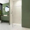 38-42"" W X 71"" H Piovt Swing Glass Shower Door,Pivot Frame Sliding Shower Door With 1/4""(6Mm) Clear Sgcc Tempered 1