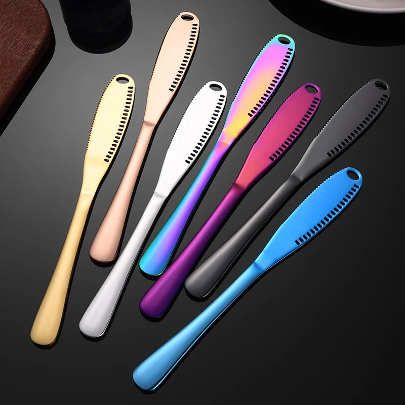 

1 шт. нож для сливочного масла и сыра из нержавеющей стали Западный нож для еды хлеба, джема, крема столовые приборы