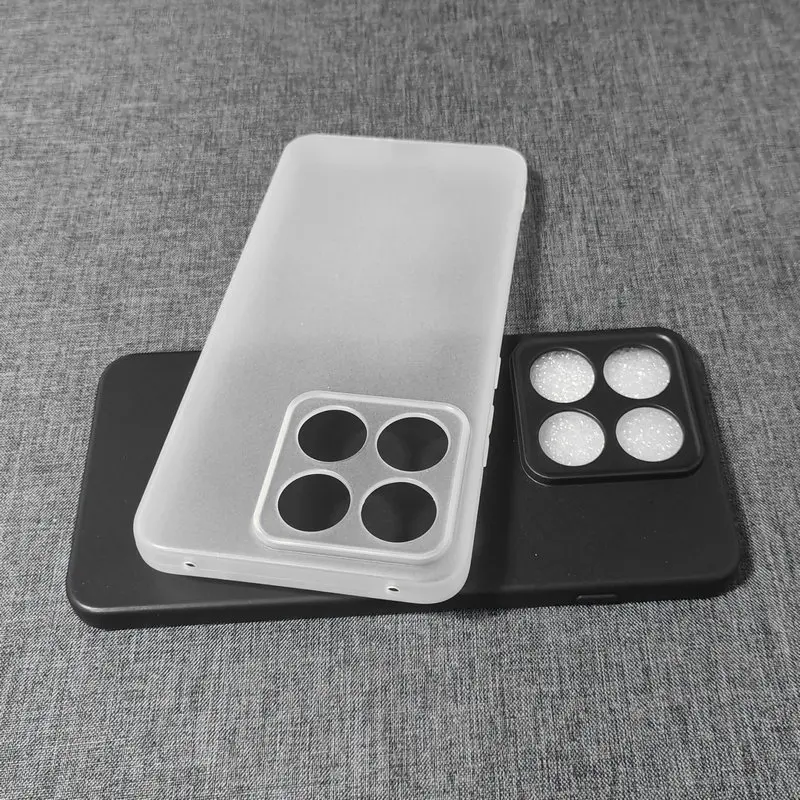 Frosted Black Soft TPU Protective Phone Case Shell
