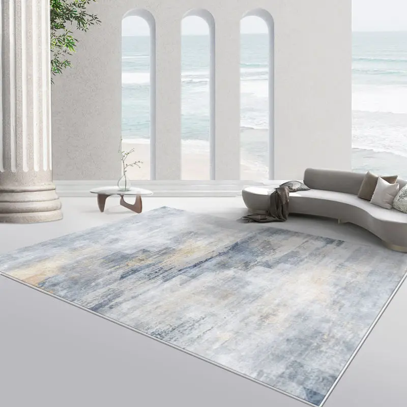 Tappeti astratti moderni per soggiorno corridoio di lusso leggero decorazione della casa decorazione della camera da letto tappetino lavabile tappeti di grandi dimensioni