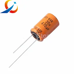 Pack of 20 High - Performance 35V 470uF Electrolytic Capacitors - GXE 35V470UF
