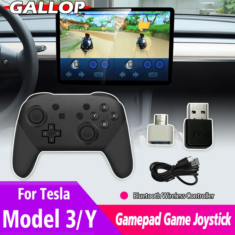 Геймпад для Tesla Model 3 Y X S беспроводной Bluetooth контроллер игровой джойстик с двойной