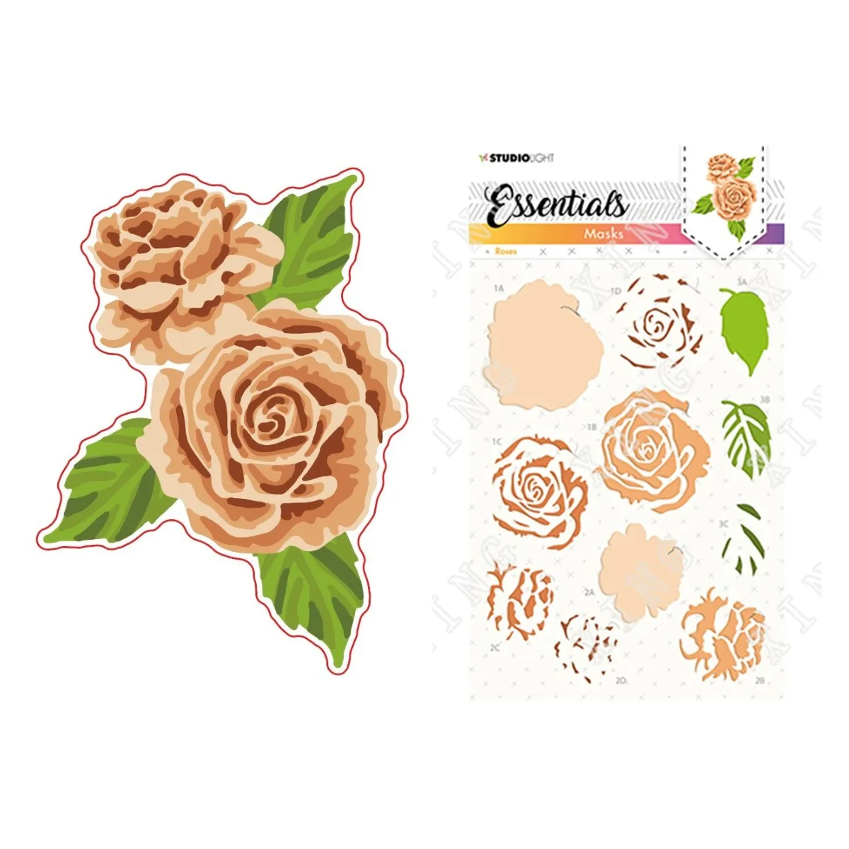 2022 Floral Patterns Anemone Dahlia Magnolia Layering Stencils Diy Painting Paper Scrapbooking Coloring Kids Fun Drawing Molds 