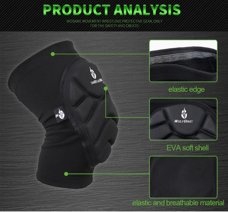 Protègegenou,genouillères EVA de Protection pour Sports extrêmes