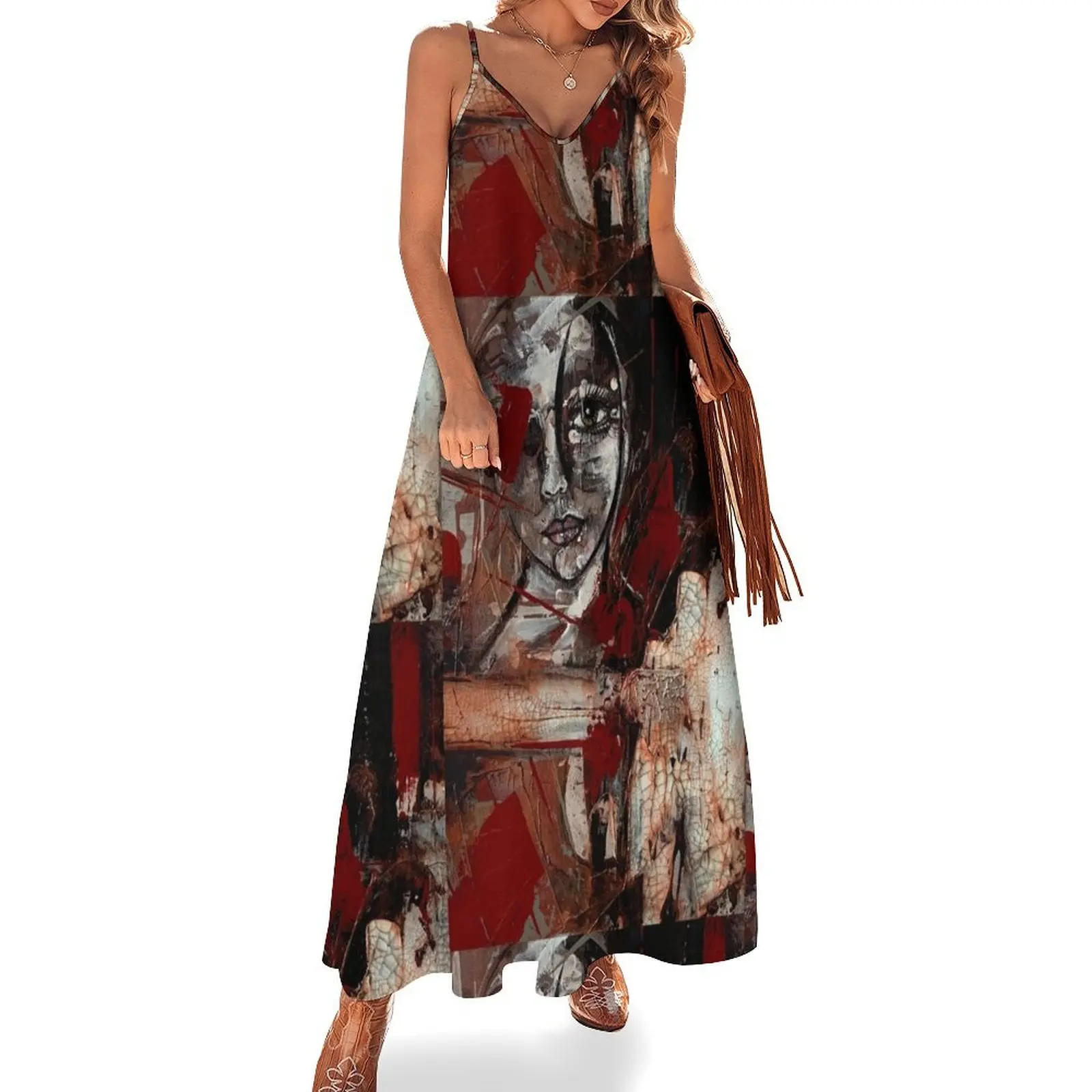 

Telepathy... Sleeveless Dress Summer women's clothing long sleeve dress summer dress for women 2024 woman