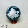 Peculiar Geode Moss Agate Ball Home Room Decoration Natural Gem Crystal Feng Shui Yoga Chakra Stone Healing Mineral Specimen 3
