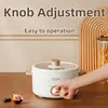 1.5L Mini Electric Instant Noodles Pot,Multi-Functional Non-Stick Boiling Pot,Dormitory Household 1-2 People Rice Cookers ,600W 3