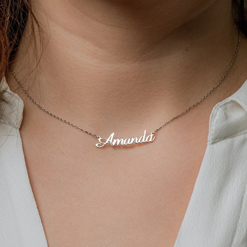 Personalized Double Layered Name 