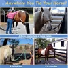 1pcs Stainless Steel Horse Tie Ring Safety Horse Hitching Ring With Easy Clip And Fixed Plate, Durable Equestrian Equipment 6