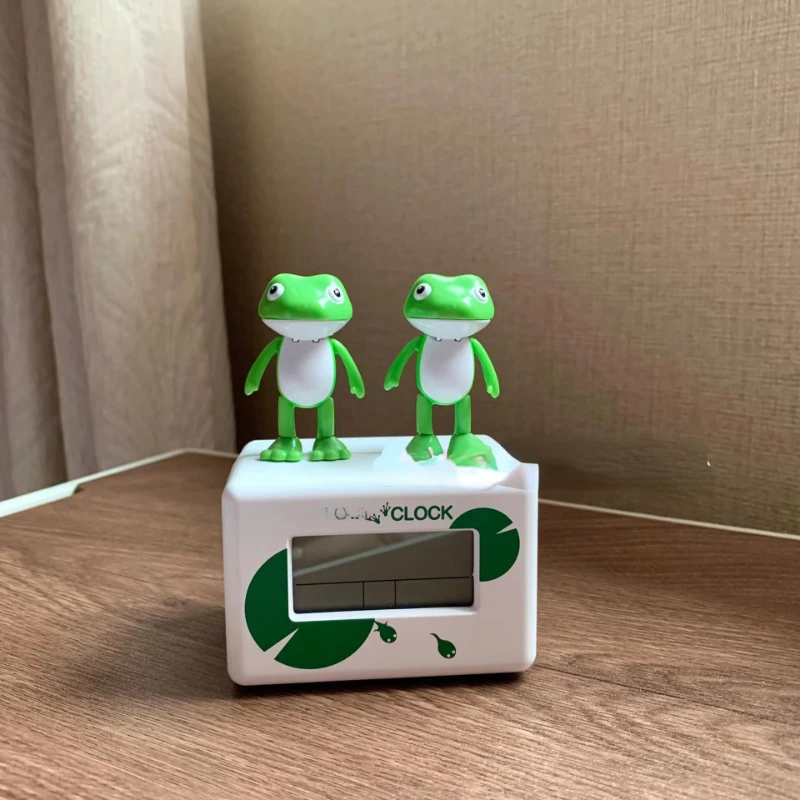 

Quagai Frog Cartoon Electronic Digital Display Alarm Clock