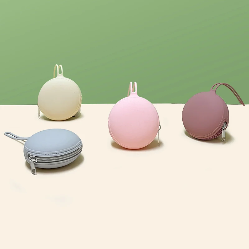 1pcs Baby Silicone New Nipple Bag Is Easy To Carry Silicone Baby Food-Grade Pendant DIY Accessories Toy Accessories Gift