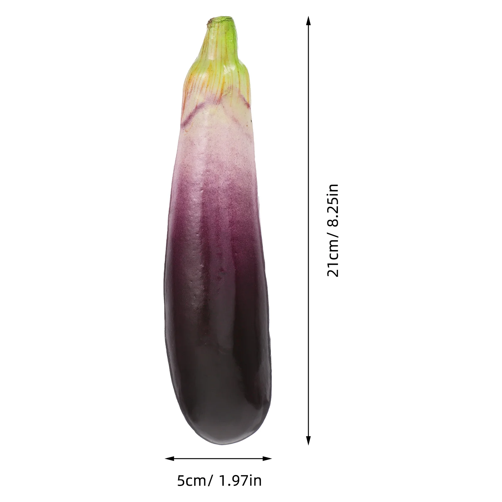 Pvc Artificial Eggplants Realistic Vegetable Display Faux Eggplant Model Vegetable Props Simulation Models Artificial food model food photography props vegetable ornaments