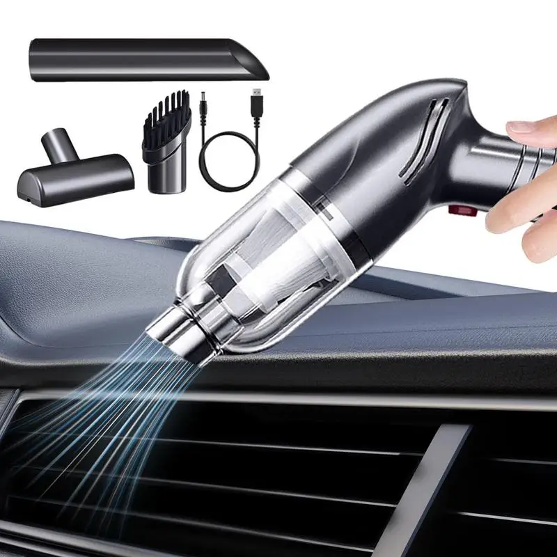 

Car Vacuum Cleaner 3600pa High Power Rechargeable Mini Dust Cleaner Handheld Auto Portable Vacuum Car Interior Accessories