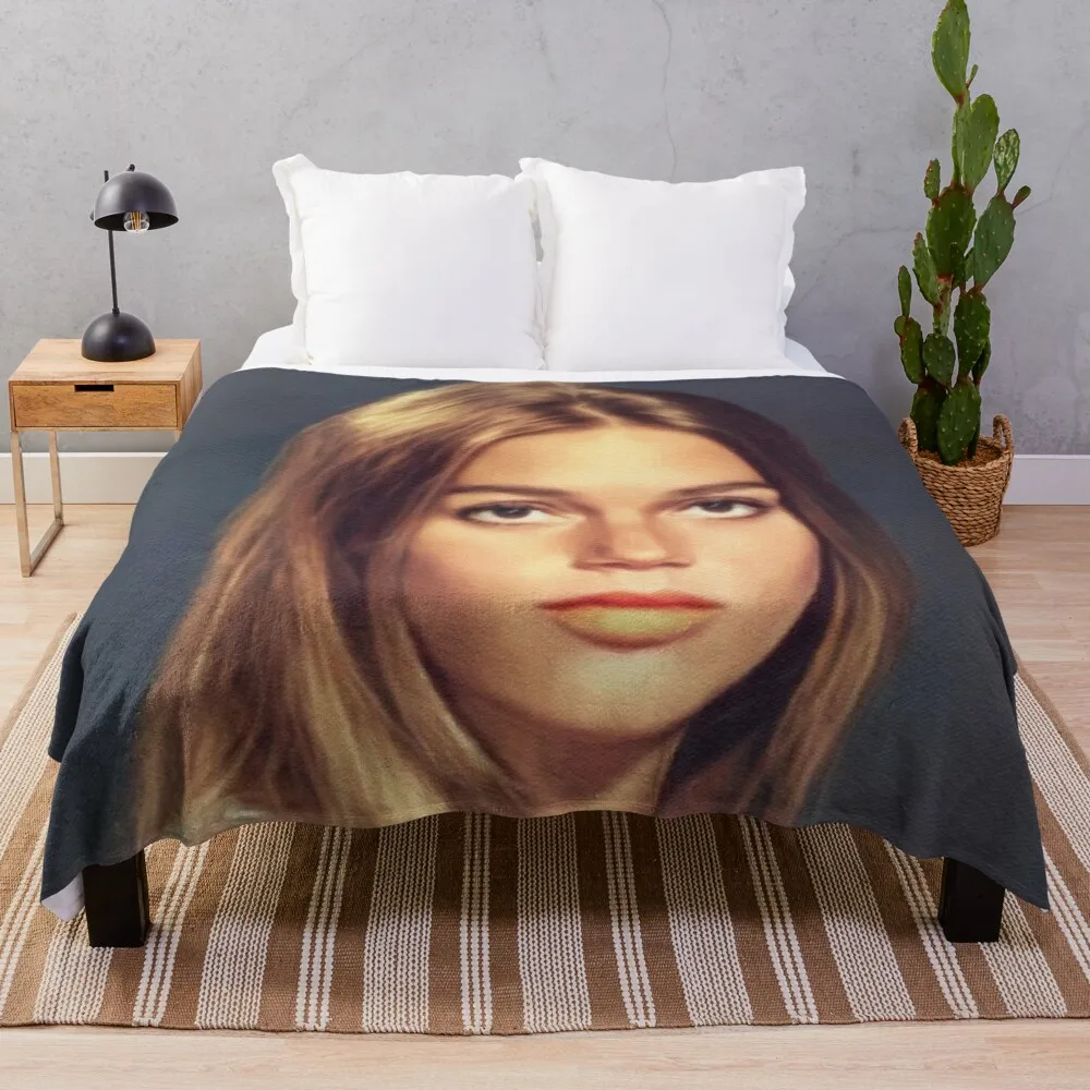

Peggy Lipton, Actress Throw Blanket Sofa Blankets Furry Blanket Fluffy Soft Blankets fluffy blanket