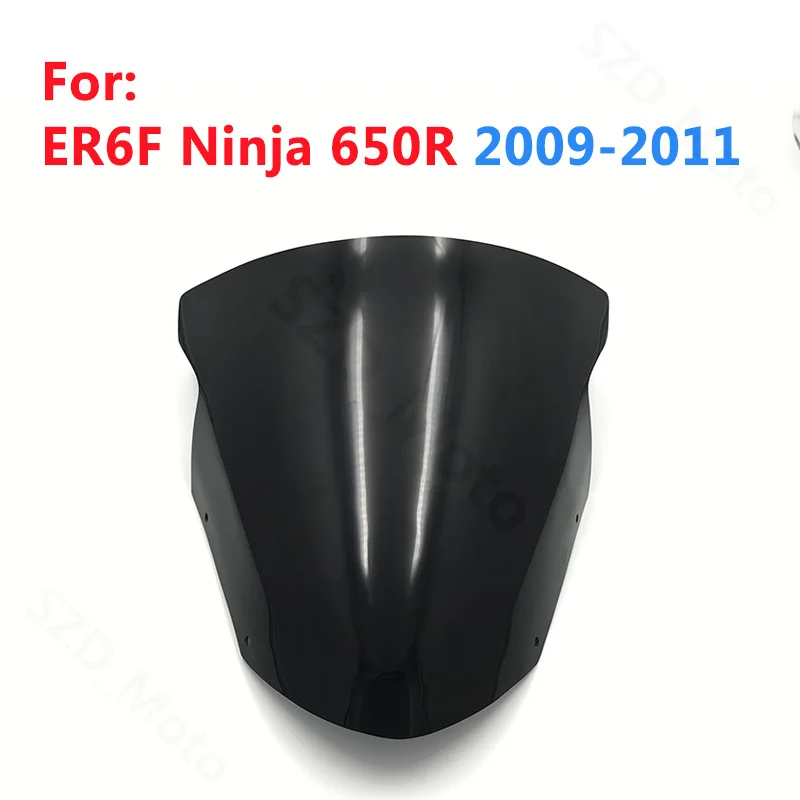 

Ветровое стекло для Kawasaki NINJA 650 ER-6F ER6F ER6R ER-6R EX650R 2009 2010 2011 ветровое стекло мотоцикла дефлекторы черного цвета