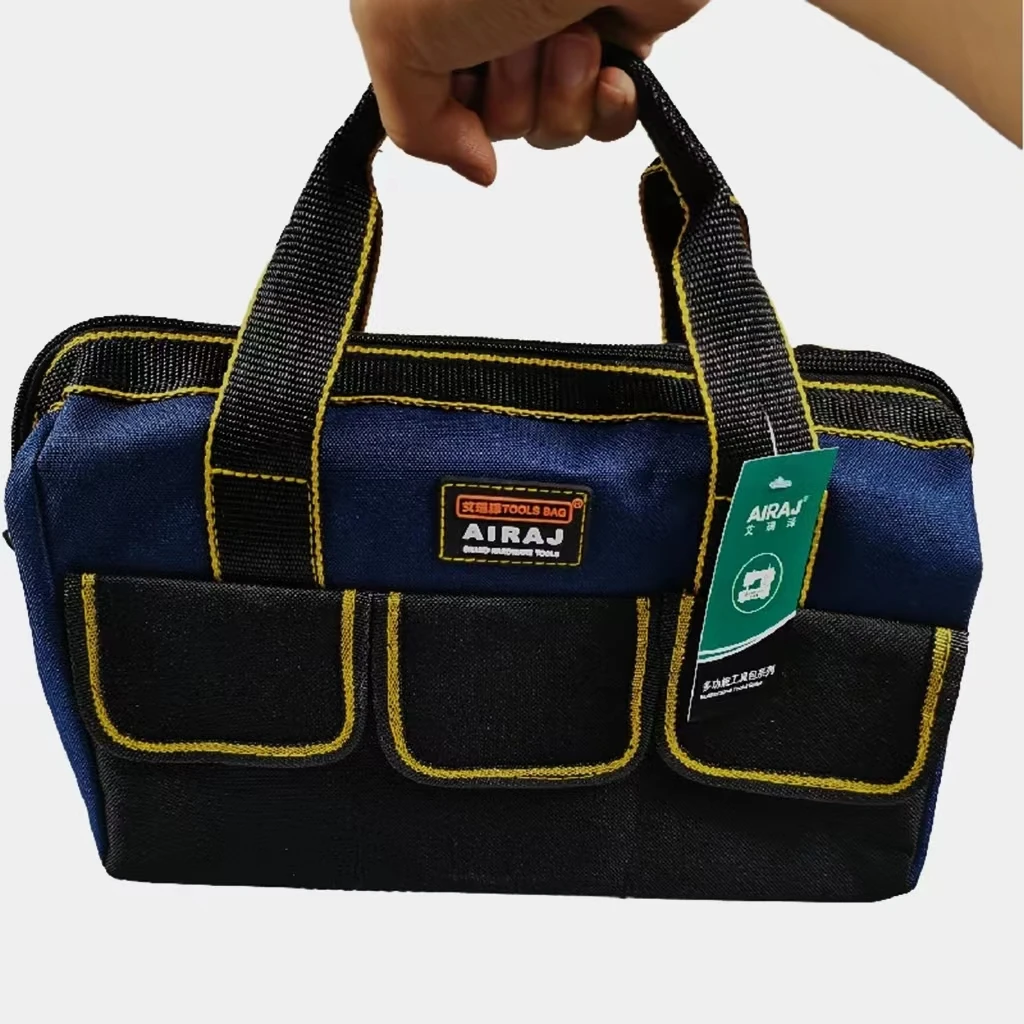 13 Tool Bag, Oxford Canvas Organizer, Waterproof Tool Bag For Woodworking Electrician Fitter, Drop Resistant Organizer tool tote bag