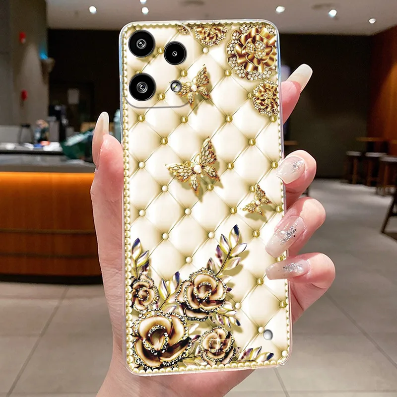 Luxury Dragon Design Soft Silicone Transparent TPU Phone Case – Cool & Cute Back Cover