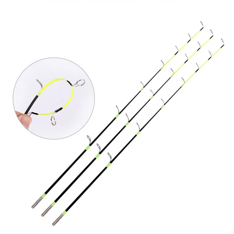 1pcsIceFishingRodWinterPortableCarbonRodReplacementTip30cm