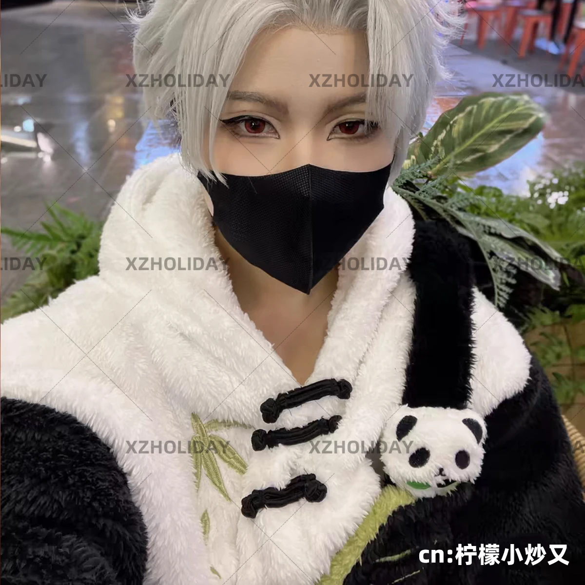 Game Love and Deepspace Cosplay Kostüm Panda Halloween Party 8