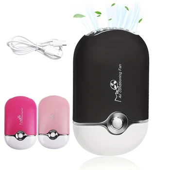Krofaue 미니 USB 속눈썹 팬 드라이어 송풍기, 연장 속눈썹, 전용 에어컨 접착제, 빠른 건조, 메이크업 도구