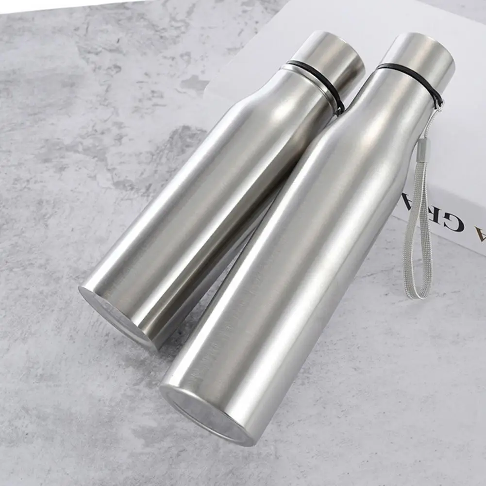 Water Flask High Quality Stable Drinking Bottle Drinking Bottle with Lanyard for Household