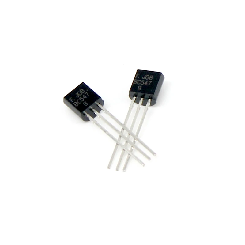 50pcs BC547 Transistor 45v 100mA Amplifier Transistors kit Silicon NPN TO-92 BJT Triode Transistor set In Stock bjt transistor transistors kit triac transistor
