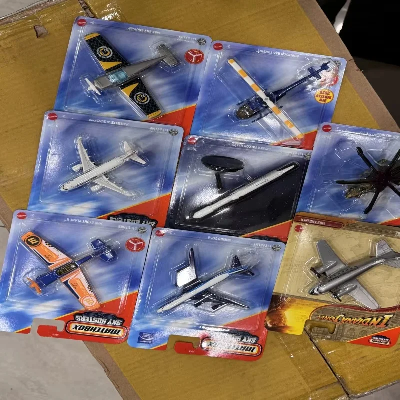 In Stock Matchbox 2024 Simulation Boeing Aircraft Helicopter Alloy