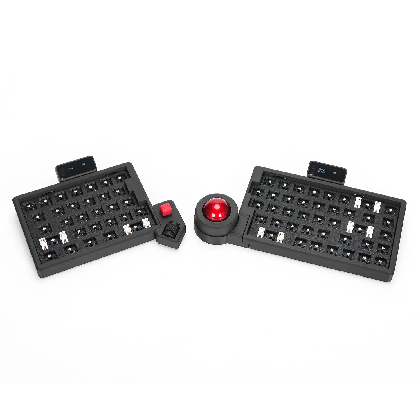 Offsetkey 70 ワイヤレス トラックボール スプリット キーボード