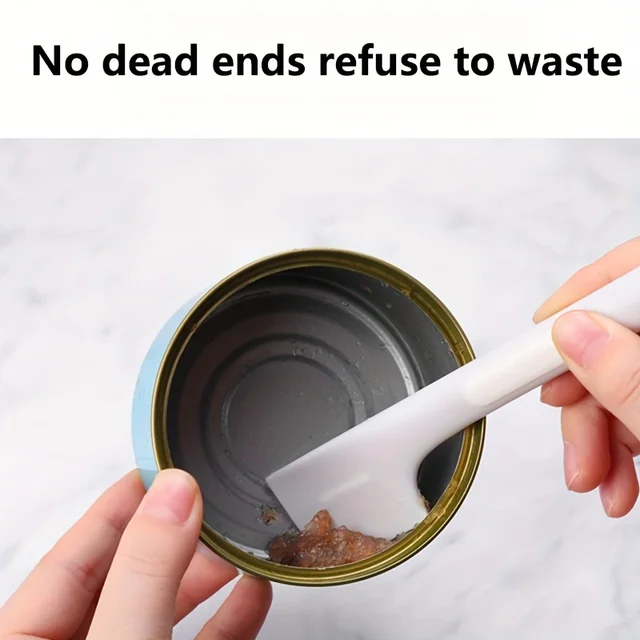 Reusable Pet Canned Spoon Silicone Pet Wet Food Mixing Spoon Pet Tableware Accessories Feeder Shovel Feeding Stirring Spoons 3