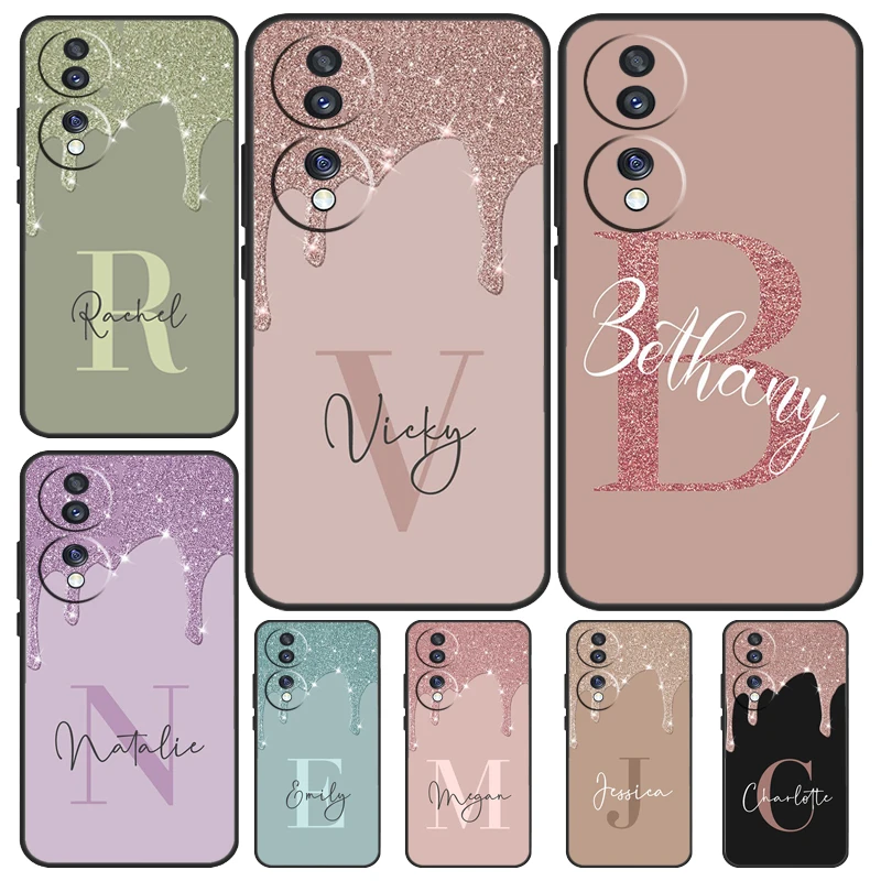 Custom Slim Liquid Glitter Phone Case - Personalized Name Design